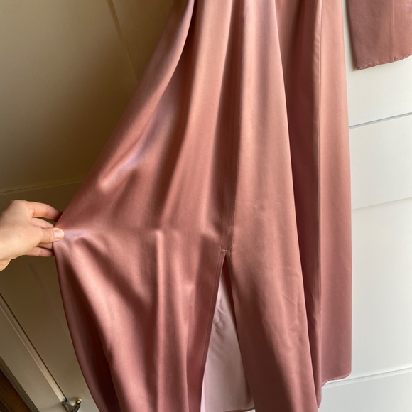 Whimsy & Row Ellis Dress in Blush, Size 6 - Picture 6 of 7